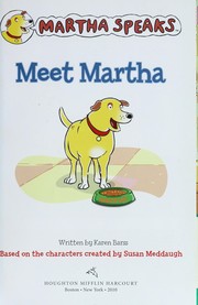 Meet Martha  Cover Image