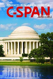 Advances in research using the C-SPAN archives Cover Image