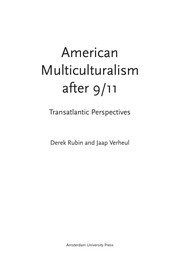 American multiculturalism after 9/11 transatlantic perspectives  Cover Image