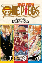 One piece. Vols. 7-9, East blue Cover Image