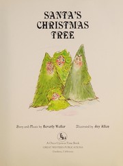 Santa's Christmas tree  Cover Image