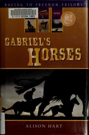 Gabriel's horses  Cover Image