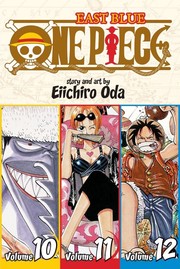 One piece. Vols. 10-12, East blue Cover Image