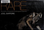 Rare : portraits of America's endangered species  Cover Image