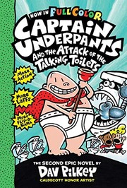 Captain Underpants and the attack of the talking toilets Book cover