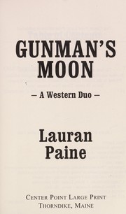Gunman's moon a western duo Book cover