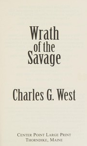 Wrath of the savage Book cover