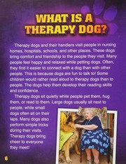 Therapy dogs  Cover Image