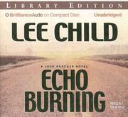 Echo burning Cover Image