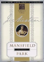 Mansfield Park  Cover Image