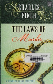 Laws of murder a Charles Lenox mystery  Cover Image