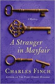 A stranger in Mayfair  Cover Image